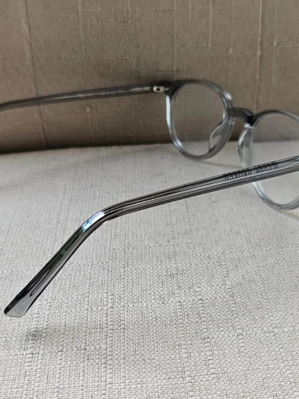 Warby Parker Eyeglasses Frame Gray Tone Eyewear WATTS 311 Unisex Glasses Frame